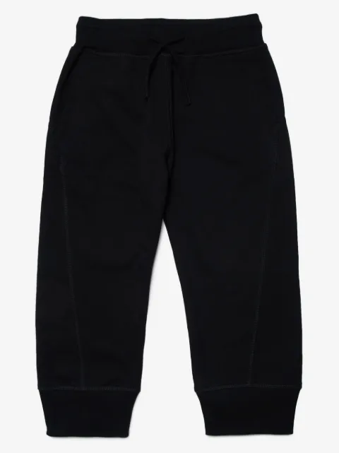 DSQUARED2 KIDS logo-print cotton track trousers