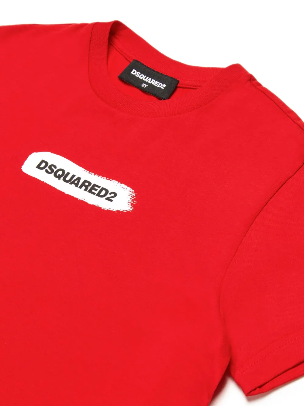 Dsquared2 Kids T-shirt met logoprint Rood