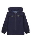 Dolce & Gabbana Kids x K-Way hooded jacket - Blue