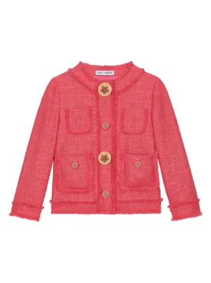 DOLCE & GABBANA キッズ　ダウンジャケット Dolce & Gabbana boy's nylon down jacket l4jb6tg7nmn Blue