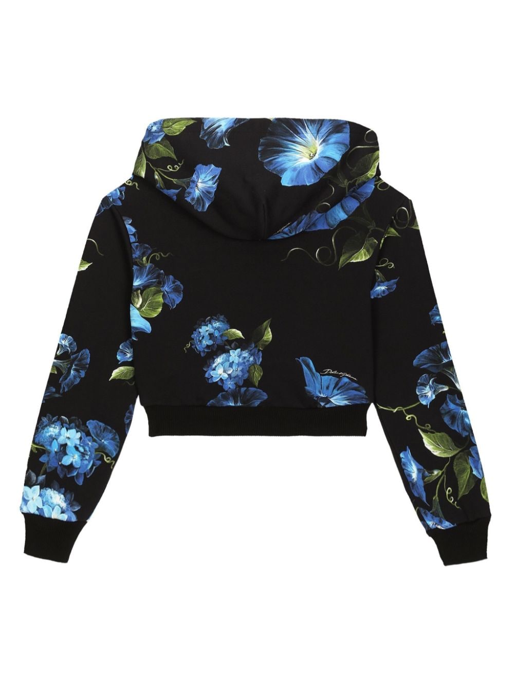Image 2 of Dolce & Gabbana Kids hoodie con estampado Bellflower