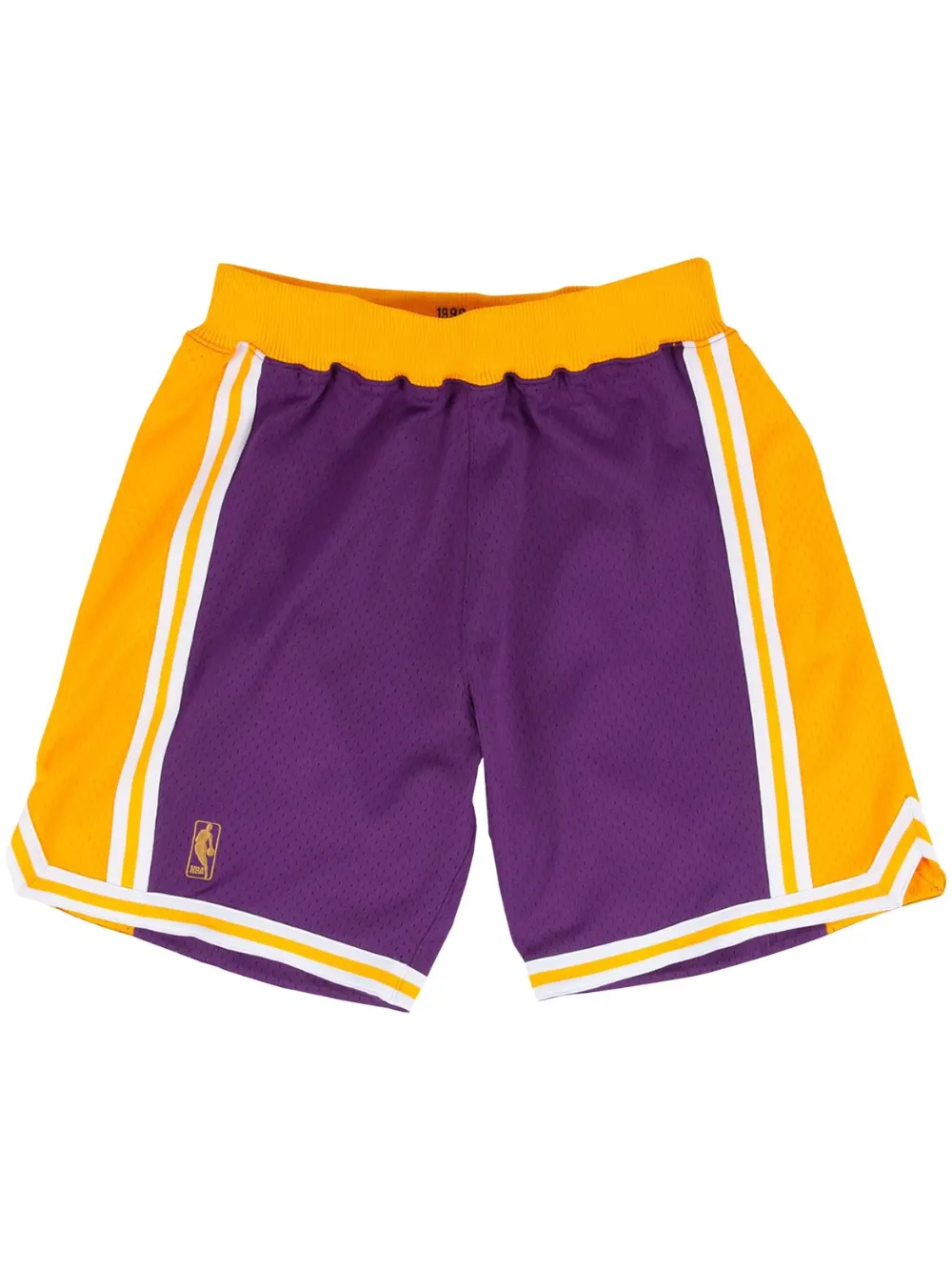 "NBA La Lakers 96-97" authentic road shorts