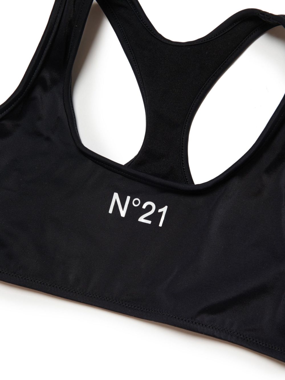 Shop N°21 Logo-print Bikini Set In Black