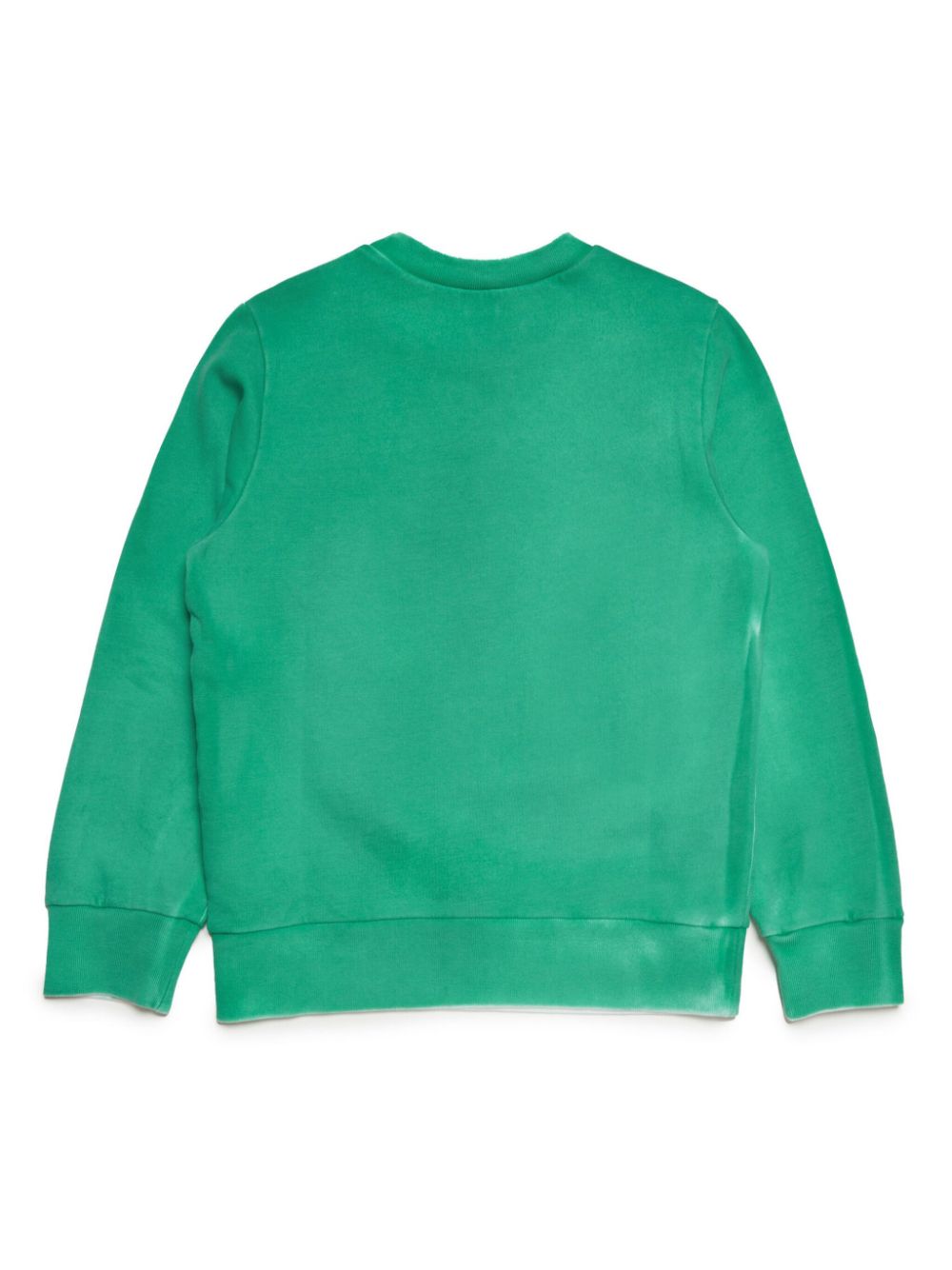 Shop N°21 Logo-print Jersey Sweatshirt In Green