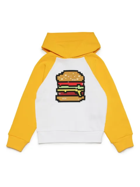 Nº21 Kids T-shirt med pixeleret tryk 