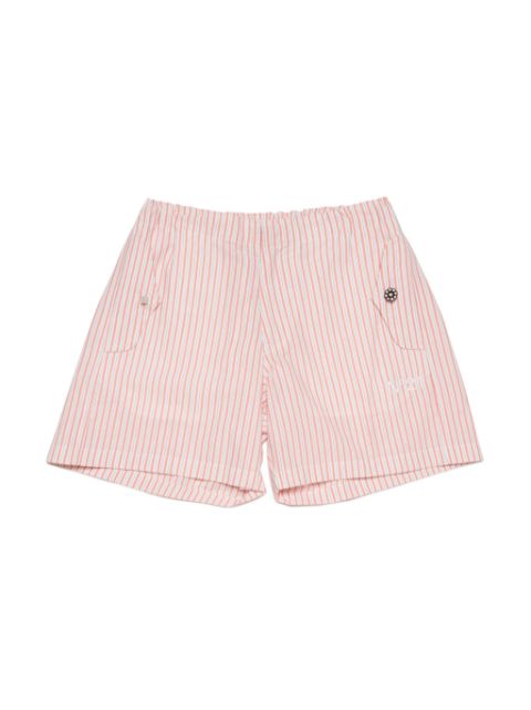 Nº21 Kids striped cotton shorts 