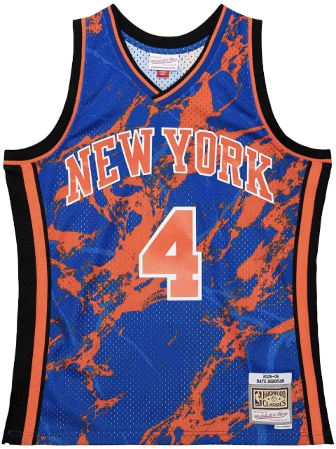 Mitchell & Ness "NBA NY Knicks 2005 Nate Robinson" Team Marble Swingman jersey vest top
