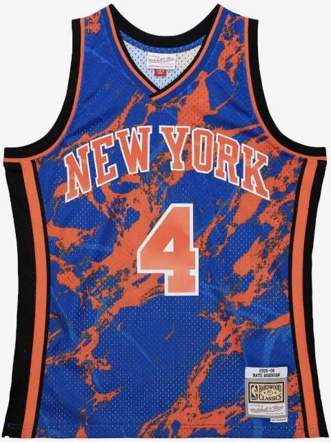 Mitchell & Ness NBA NY Knicks 2005 Nate Robinson Team Marble Swingman Trikot