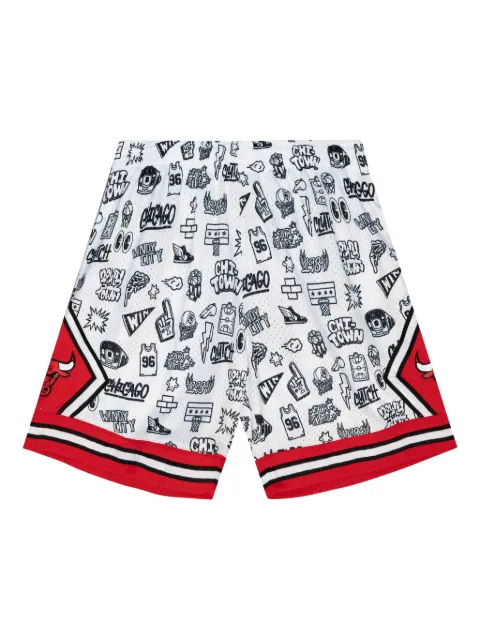 Mitchell & Ness x NBA Chicago Bulls 1997 Doodle Swingman shorts