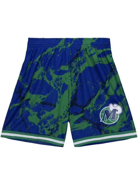 Mitchell & Ness "NBA Dallas Mavericks 1998" basketball shorts