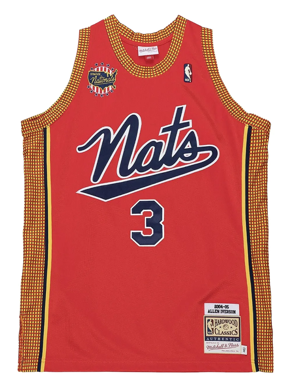 "NBA Philadelphia 76ers 2004 Allen Iverson" basketball jersey