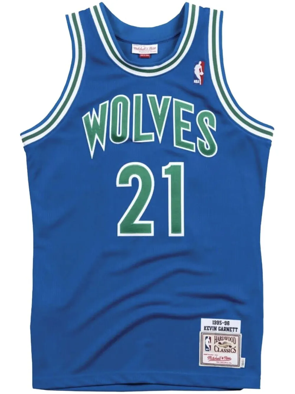 Mitchell & Ness maillot Authentic 'NBA Minnesota Timberwolves 1995 Kevin Garnett' | bleu | Image 1