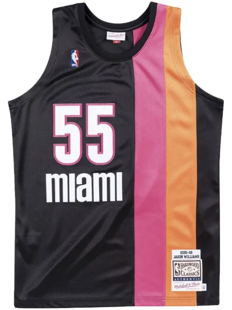 Mitchell & Ness "NBA Miami Heat 05 Jason Williams" authentic alternate jersey