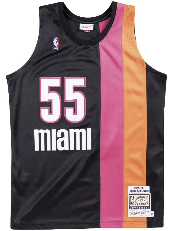 pink miami basketball jersey