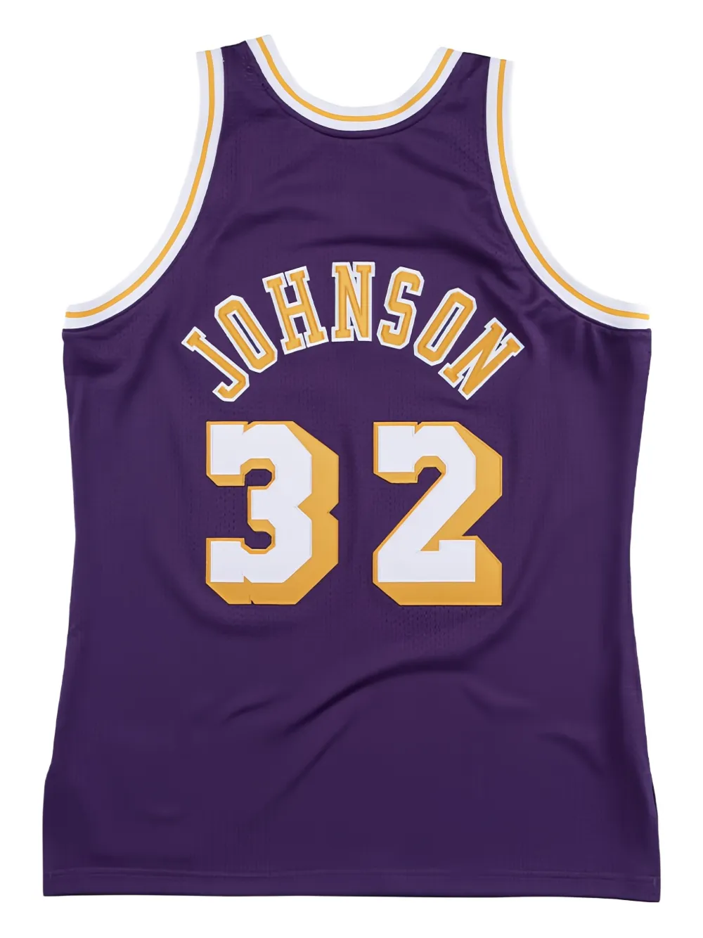 Mitchell & Ness NBA LA Lakers 84 Magic Johnson authentieke home jersey - Paars