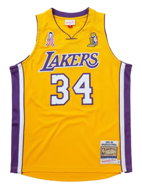 Mitchell & Ness x La Lakers logo-print vest