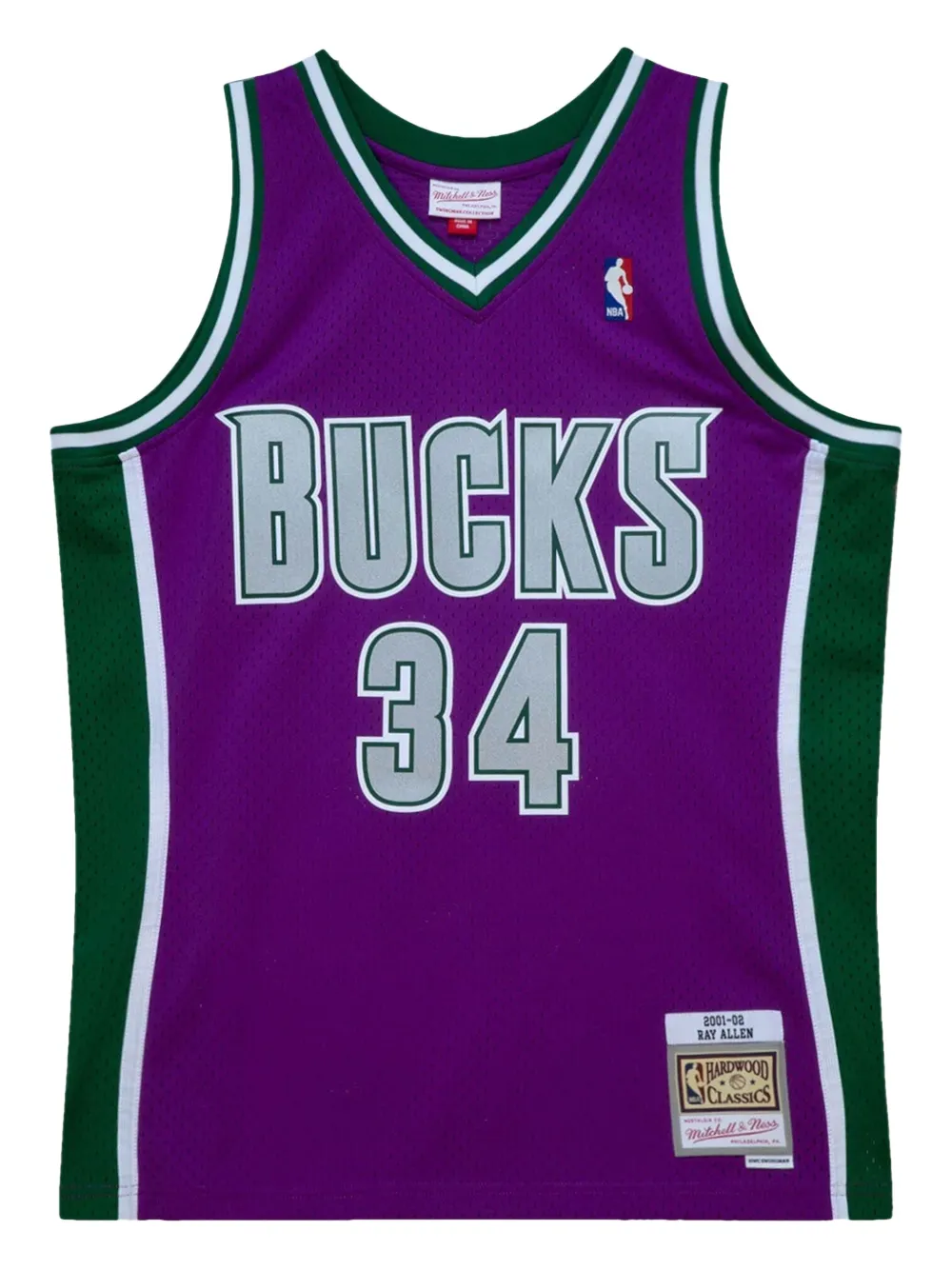 Mitchell & Ness Ray Allen NBA Milwaukee Bucks 2011 Swingman vest - Mitchell & Ness Ray Allen NBA Milwaukee Bucks 2011 Swingman vest -