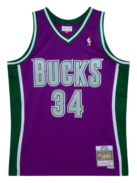 Mitchell & Ness Ray Allen NBA Milwaukee Bucks 2011 Swingman vest