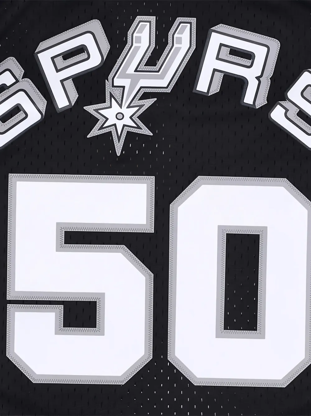 Mitchell & Ness "nba Spurs 98-99 David Robinson" Swingman Jersey In Black