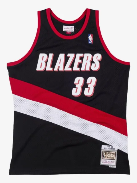 Mitchell & Ness camiseta Trail Blazers 99 Scottie Pippen Swingman en colaboración con NBA 
