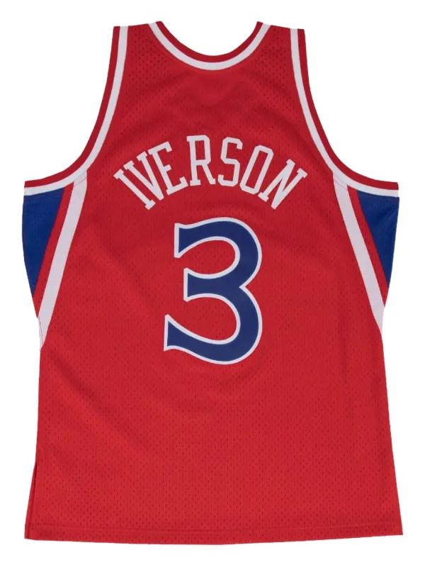 Mitchell & Ness アイバーソン タンクトップ xl Mitchell & Ness x NBA 76ers 96 Allen Iverson スウィングマン ロード