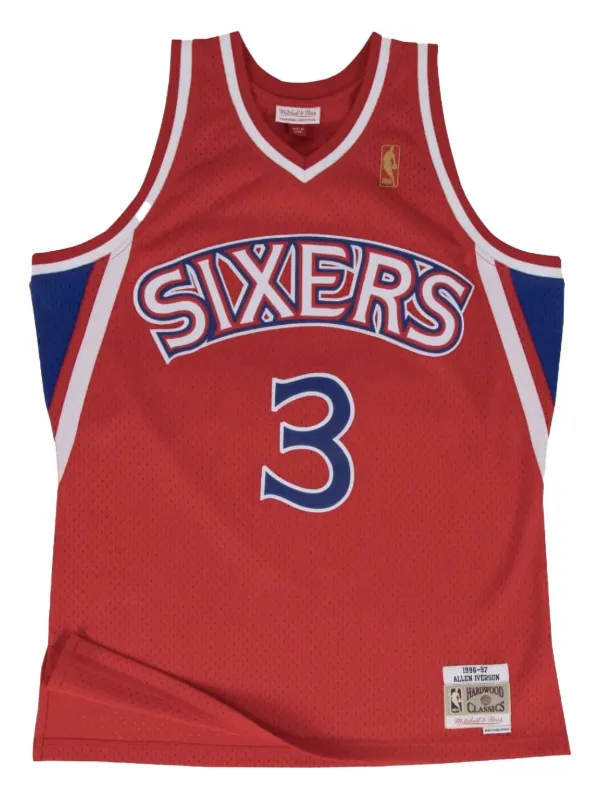 Mitchell & Ness Camiseta 76ers 96 Allen Iverson Swingman Road En