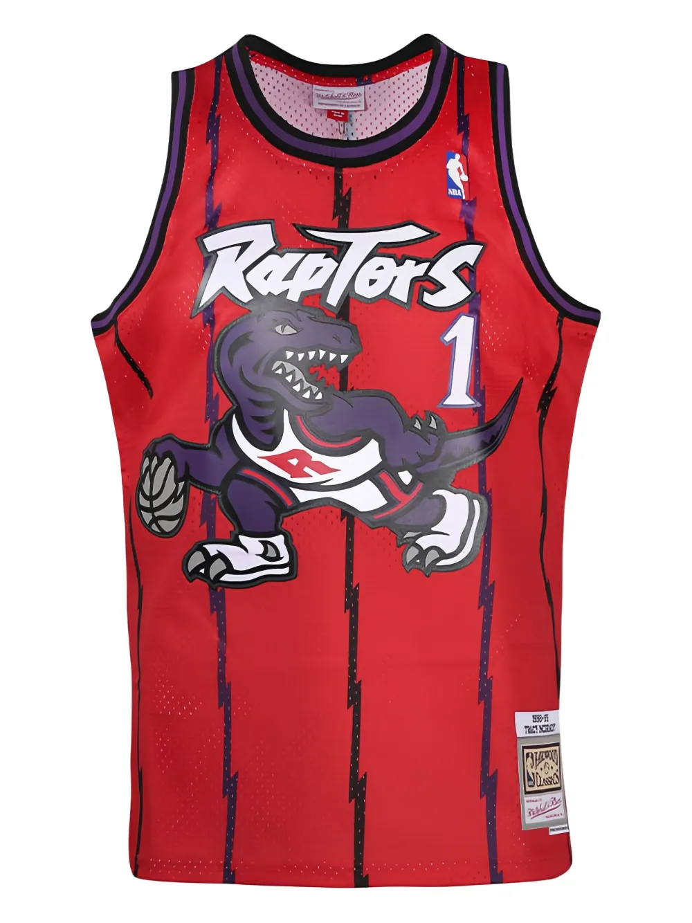 Mitchell & Ness Raptors McGrady vest Rood