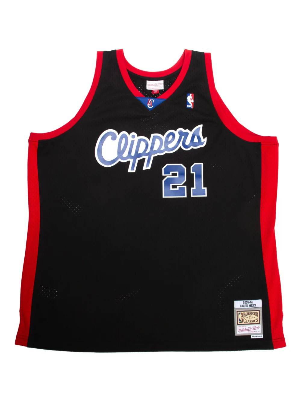 Mitchell & Ness x Clippers spencer met logoprint Zwart