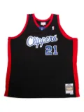 Mitchell & Ness x Clippers logo-print vest - Black
