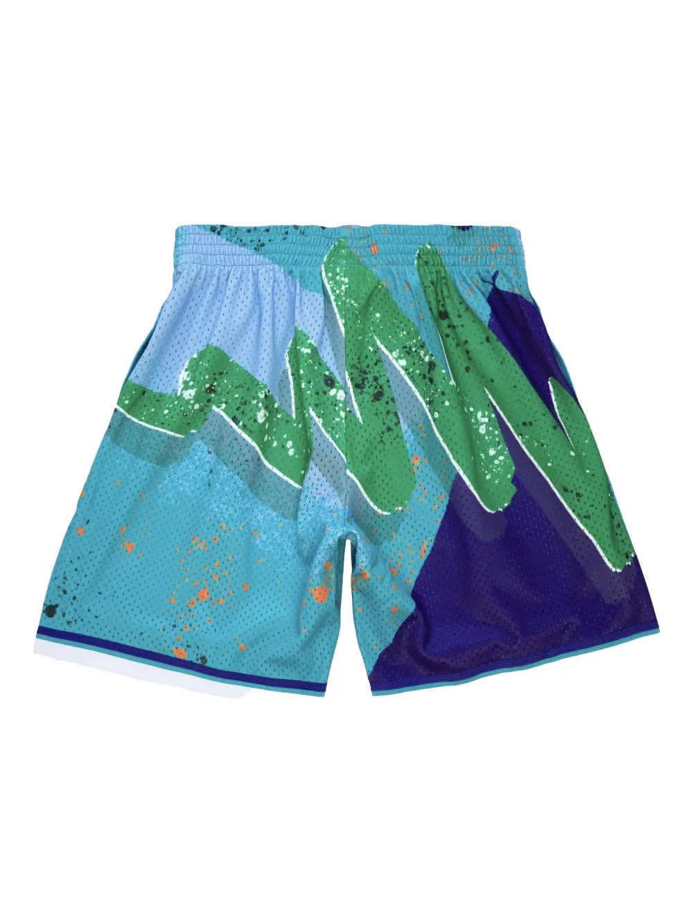 Mitchell & Ness "NBA Charlotte Hornets 1992" Hyper Hoops Swingman basketbalshorts Blauw