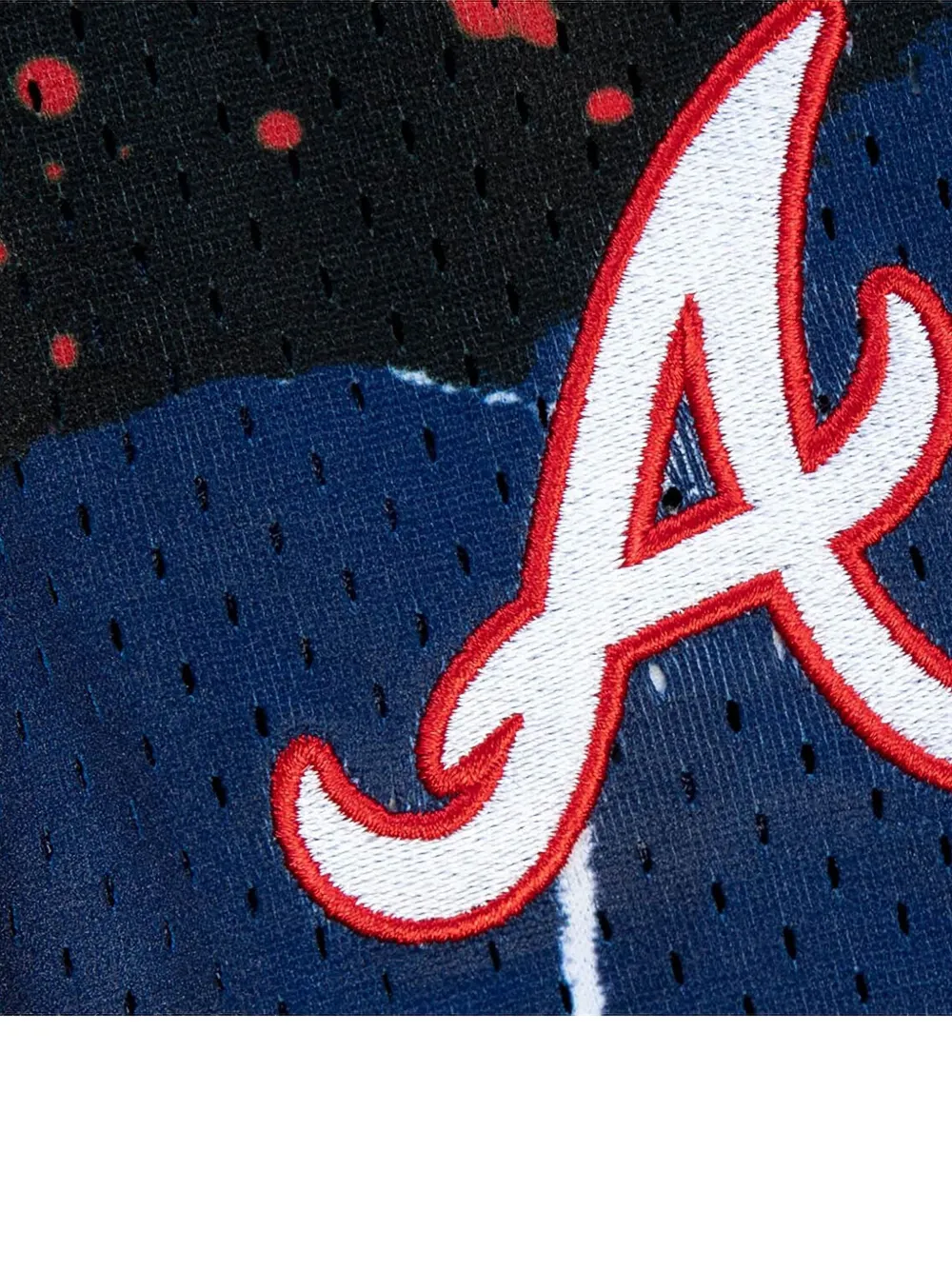 Mitchell & Ness x MLB Atlanta Braves Hyper Hoops shorts Rood