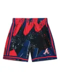 Mitchell & Ness x MLB Atlanta Braves Hyper Hoops shorts - Red