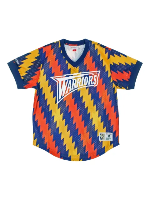 Mitchell & Ness x NBA Golden State Warriors Wordmark T-shirt