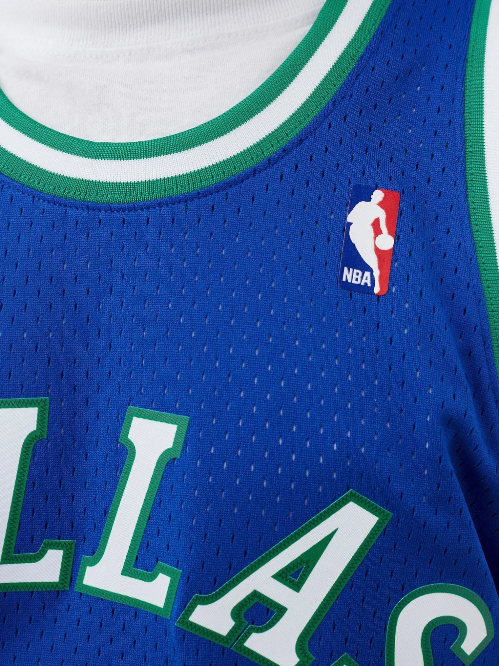Mitchell & Ness NBA Dallas Mavericks jersey Blauw
