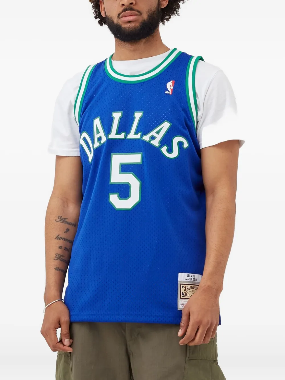 Mitchell & Ness NBA Dallas Mavericks jersey - Blauw
