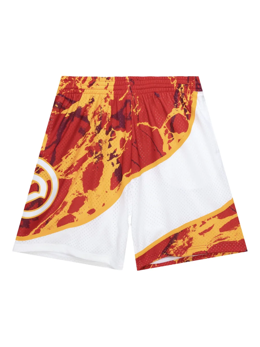 Mitchell & Ness x NBA Atlanta Hawks 1986 Team Marble Swingman shorts | Track & Running Shorts | Image 2