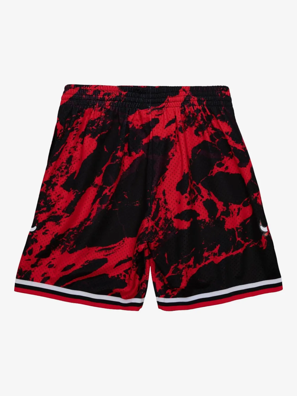Mitchell & Ness x NBA Chicago Bulls 1997 Team Marble Swingman shorts | Black | Image 1