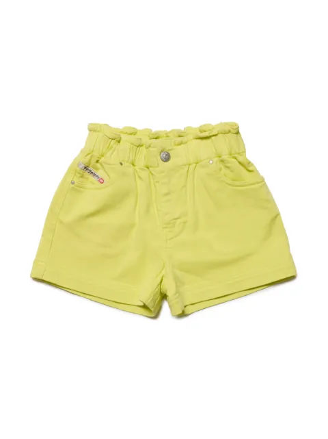 Diesel Kids short en coton stretch à taille élastiquée
