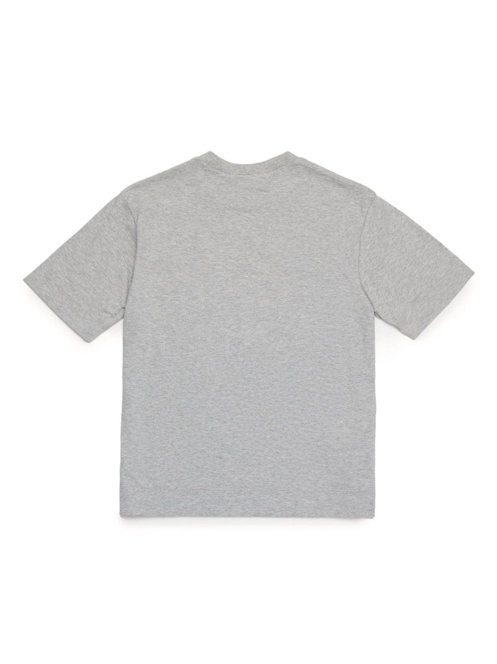 Shop Marni Chest-pocket Cotton T-shirt In Grey