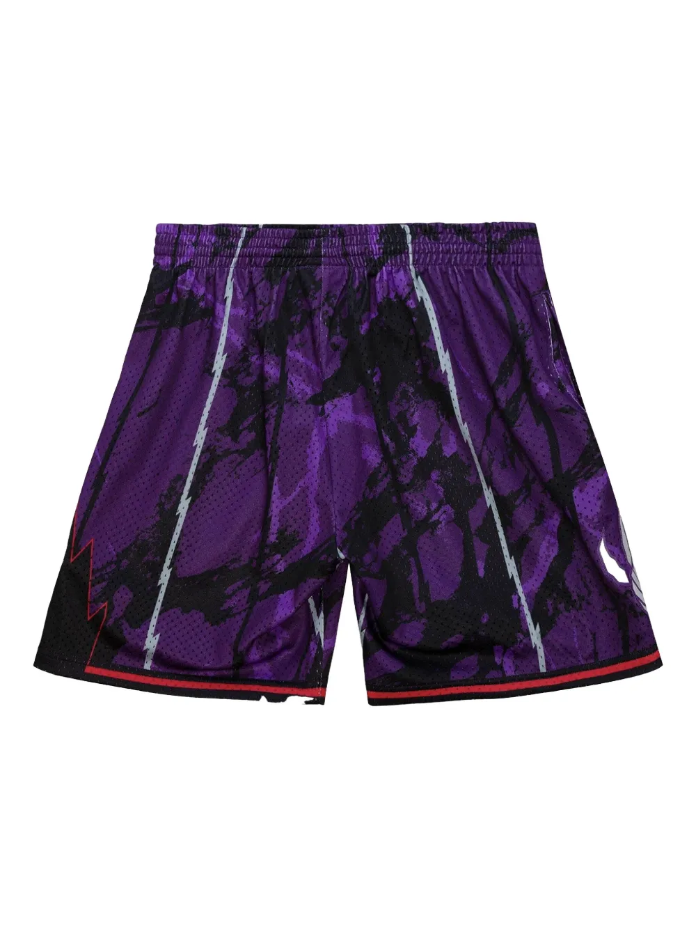 Mitchell & Ness "NBA Toronto Raptors 1998" Team Marble swingman shorts Paars