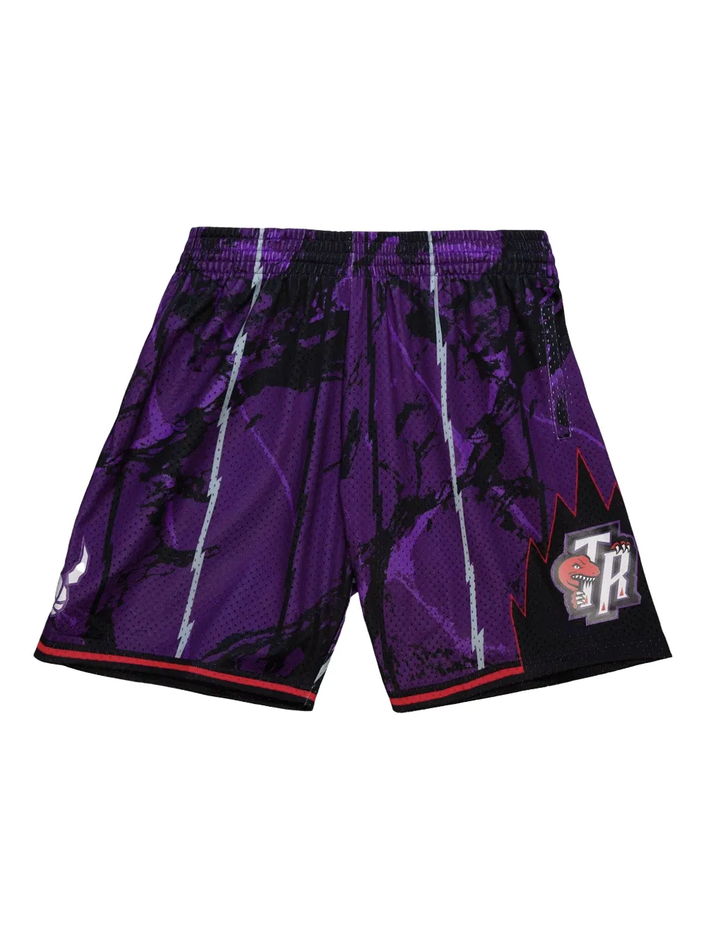 Mitchell & Ness "NBA Toronto Raptors 1998" Team Marble swingman shorts Paars