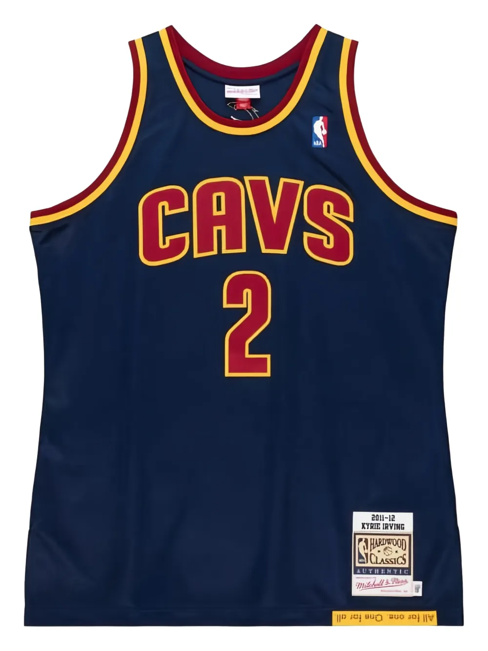 Mitchell & Ness Nba Authentic Jersey ' Cleveland Cavaliers - Kyrie Irving 2011/12' In Multi