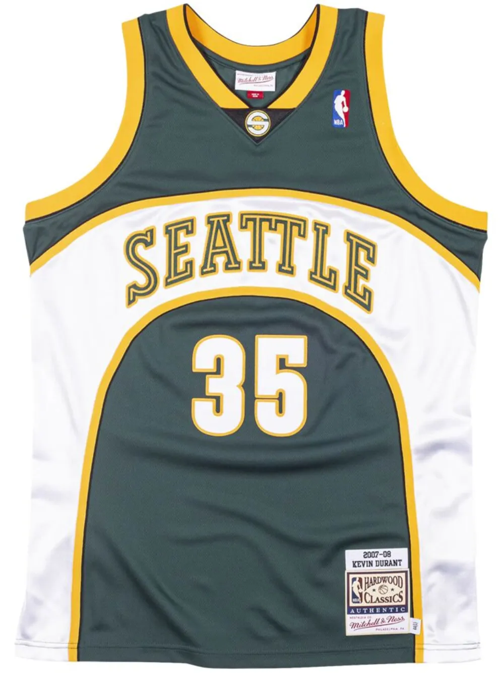 Mitchell & Ness NBA Seattle Supersonics 07 Kevin Durant トップ - グリーン Mitchell & Ness NBA Seattle Supersonics 07 Kevin Durant トップ - グリーン