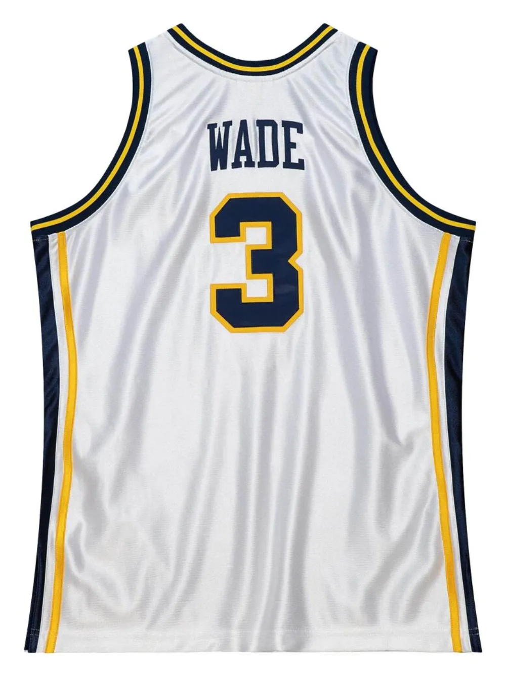 Mitchell & Ness "Marquette 2002 Dwyane Wade" basketbal jersey Wit