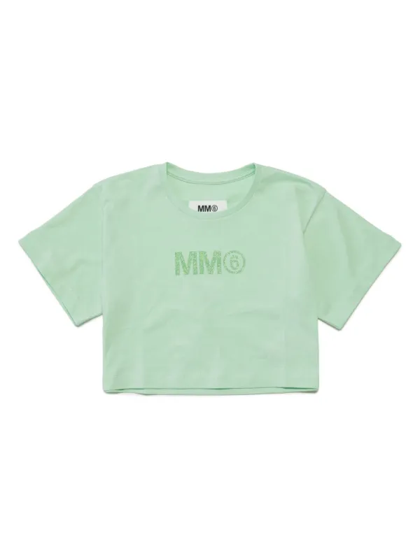Maison Margiela グラフィックプリント Tシャツ Mサイズ 緑 エムエムシックス メゾン マルジェラ MM6 Maison Margiela