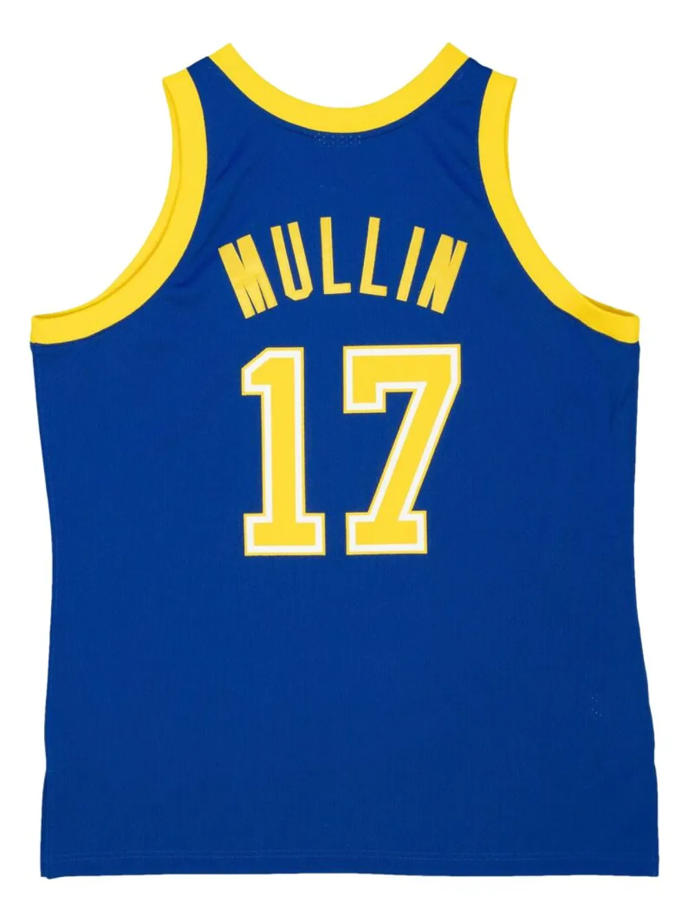 Mitchell & Ness "nba Golden State Warriors 85 Chris Mullin" Basketball Sneakers In Blue