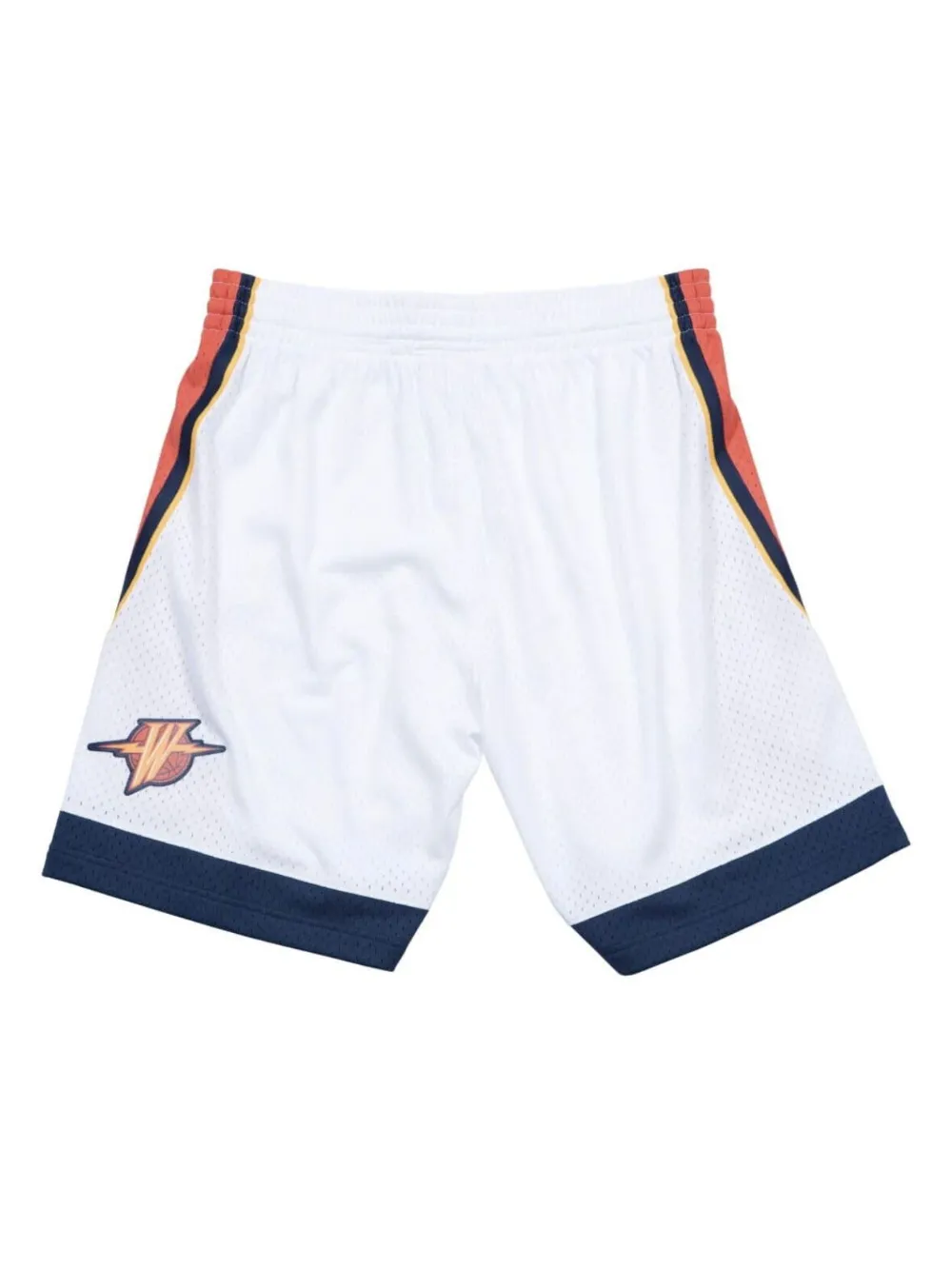 Mitchell & Ness "NBA Warriors 09-10" swingman home shorts | Track & Running Shorts | Image 2