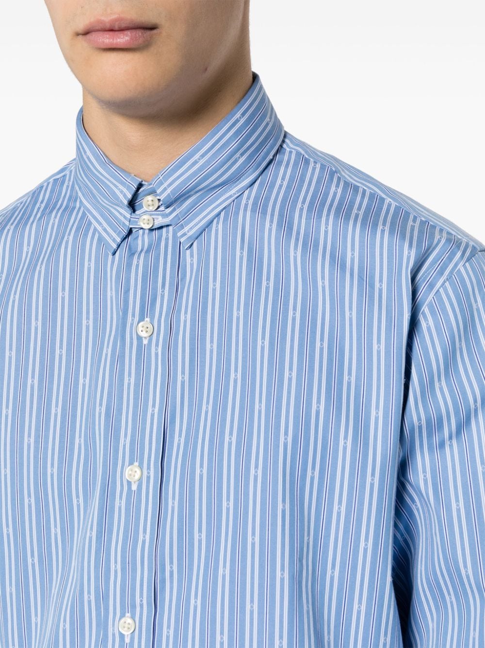 Polo Ralph Lauren Overhemd met geborduurd logo Blauw
