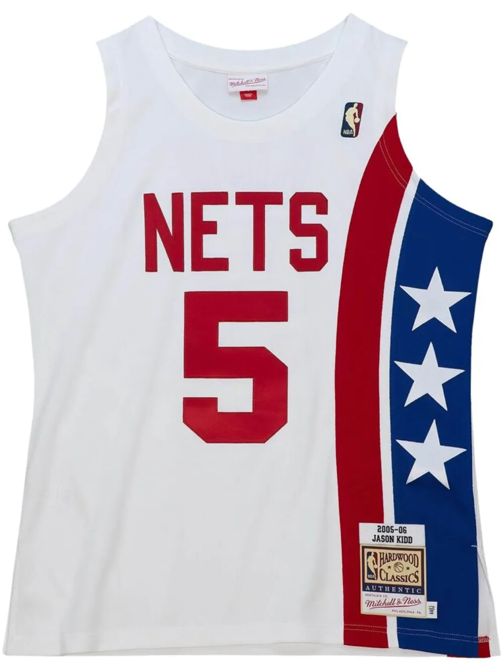 Mitchell & Ness maillot de basket "NBA New Jersey Nets 2005 Jason Kidd | blanc | Image 1
