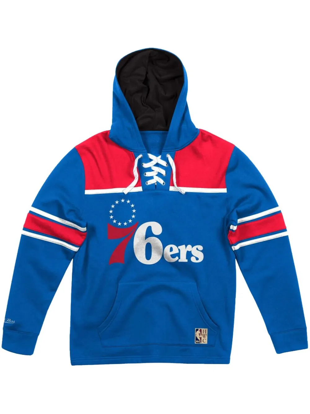 "NBA 76ers" hockey hoodie